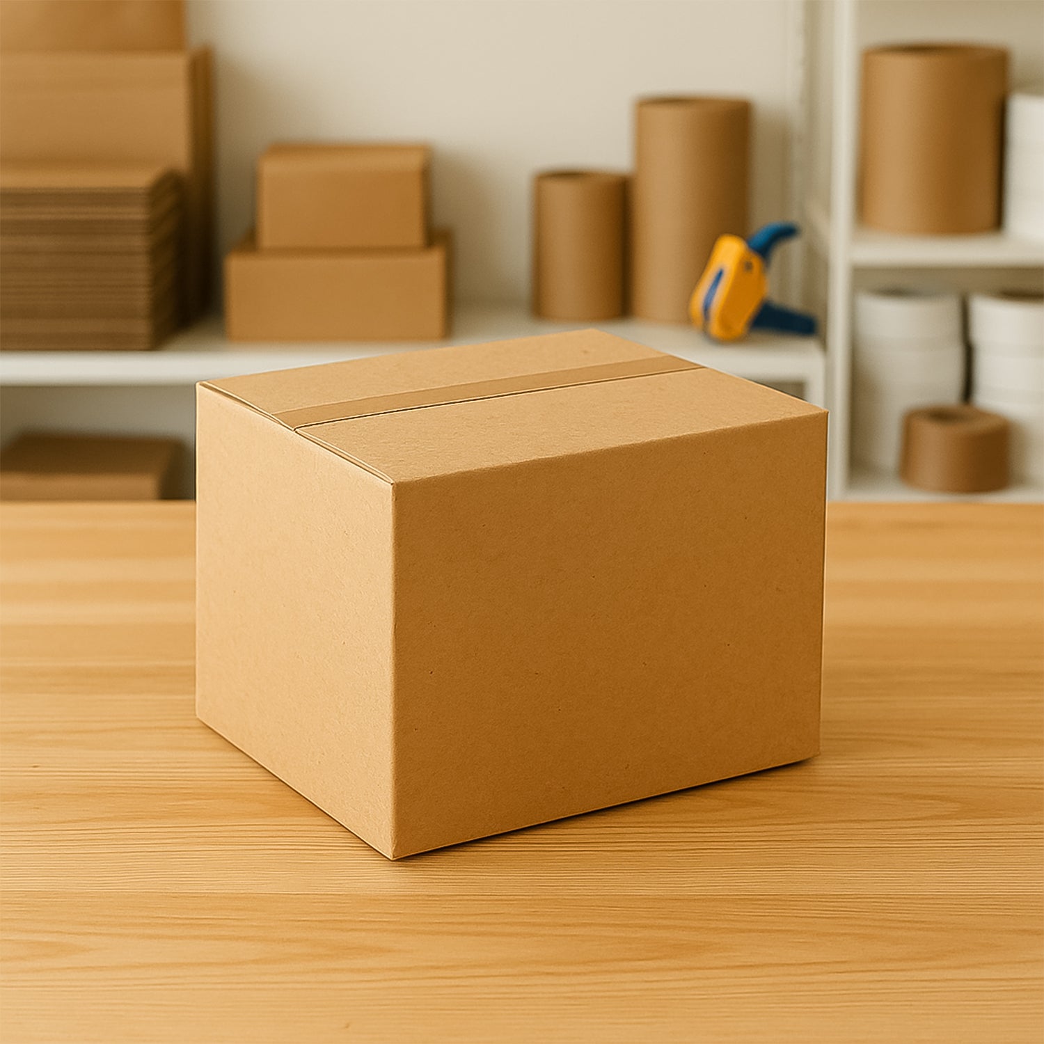 Heavy-duty Brown Box For Product Packing (17x26x26 Cm  1 Pc) Heavy-duty Brown Box For Product Packing (17x26x26 Cm  1 Pc)